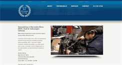 Desktop Screenshot of a-1allgerman.com